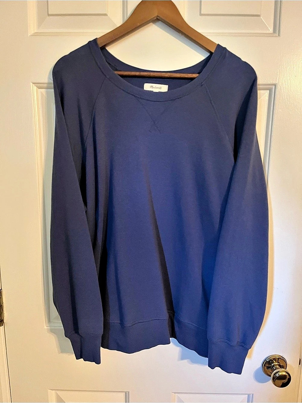 Madewell Blue Sweatshirt Size XL Like New